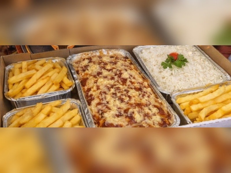 Caixa Casal de Parmegiana de Frango